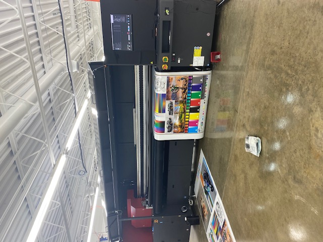 Right at Home production floor and printer